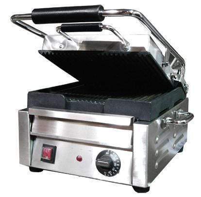 Omcan PG-CN-0515-R - 10" x 11" Grooved Panini Grill